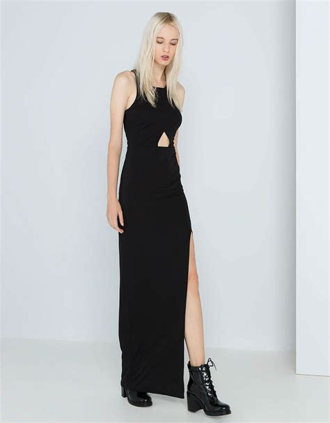 Vestido brershka negro Continuara.org