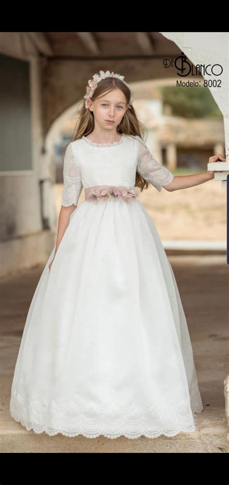Vestido comunion blanco Continuara.org
