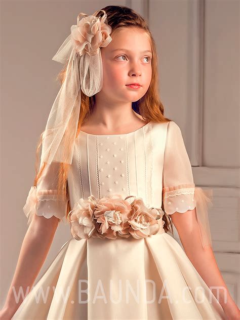 Vestido comunion tocado Continuara.org