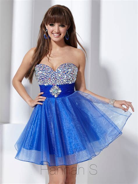 Vestido corto azul Continuara.org