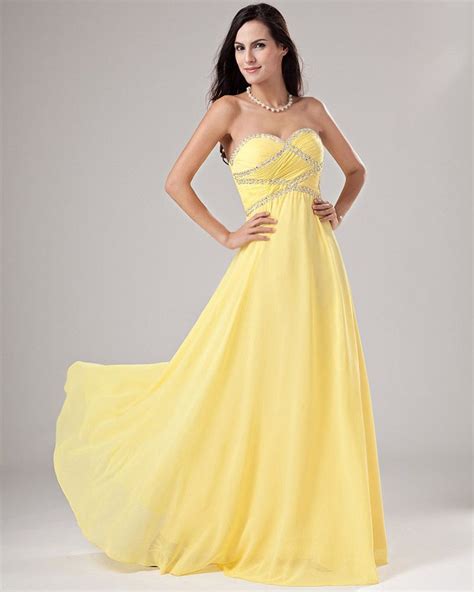 Vestido fiesta amarillo Continuara.org
