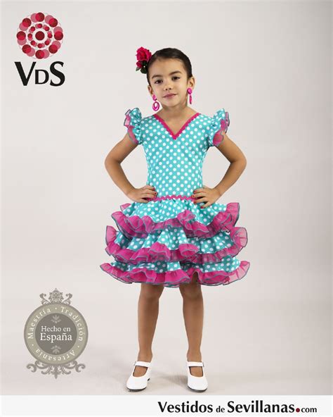 Vestido flamenca nina Continuara.org