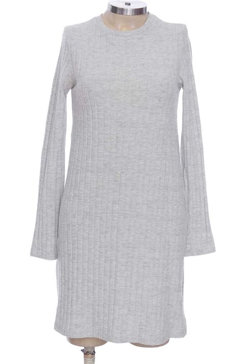 Vestido gris stradivarius Continuara.org