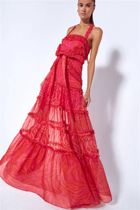 Vestido largo festivo Continuara.org