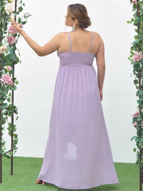 Vestido lavanda talla Continuara.org