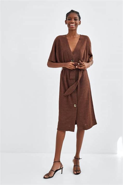 Vestido marron chocolate Continuara.org