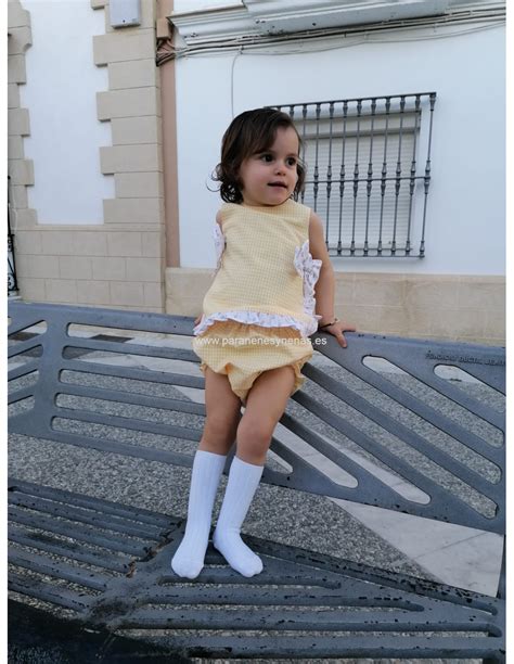 Vestido nina braguitas Continuara.org
