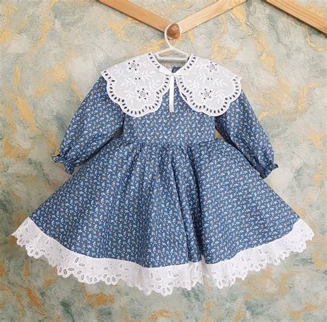 Vestido nina retro Continuara.org