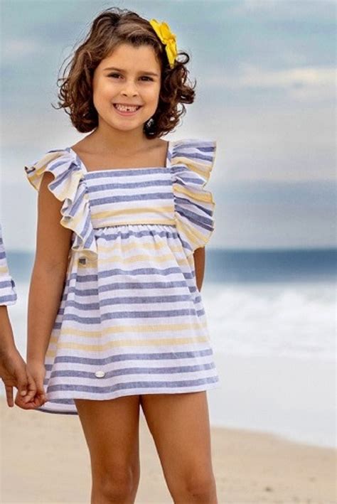 Vestido nina verano Continuara.org