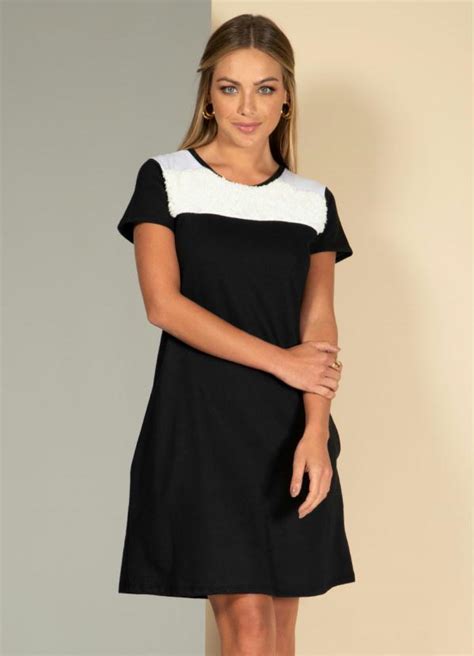 Vestido pelo sintetico Continuara.org