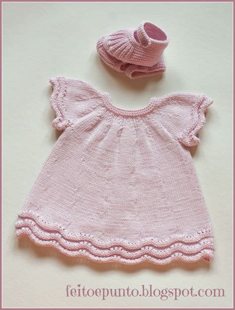 Vestido punto bebe Continuara.org