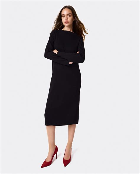 Vestido punto negro Continuara.org