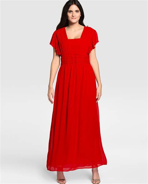 Vestido rojo talla Continuara.org