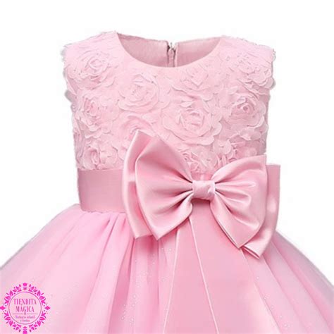 Vestido rosado talla Continuara.org