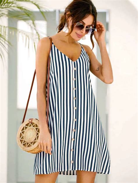 Vestido verano rayas Continuara.org