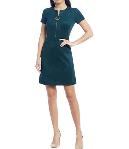 Vestido verde calvin Continuara.org