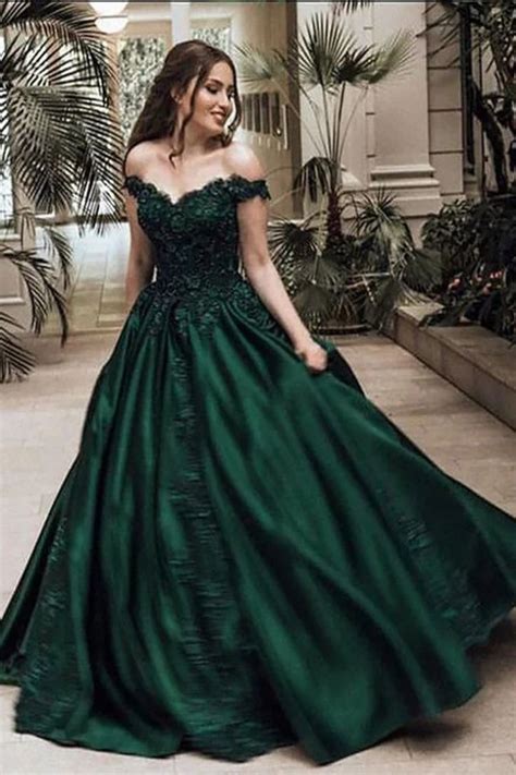 Vestido verde oscuro Continuara.org