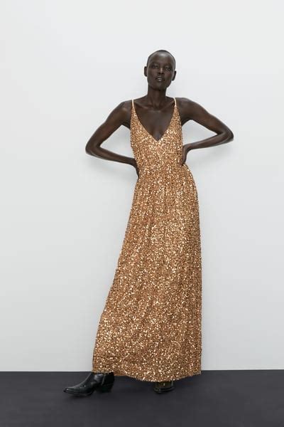 Vestido zara pedreria Continuara.org