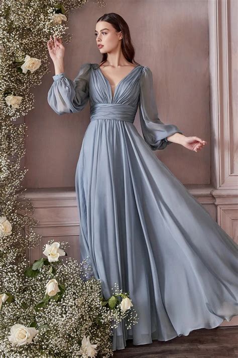 Vestidos manga larga Continuara.org
