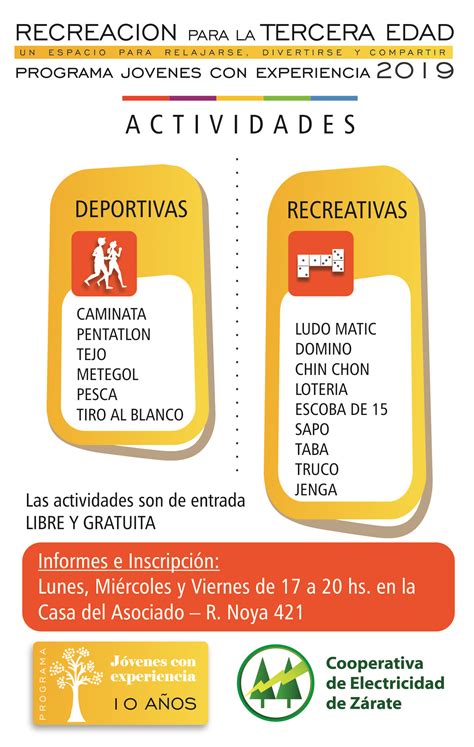 Volante actividades Continuara.org