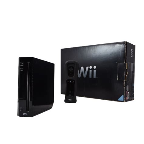 Wii nintendo negra Continuara.org