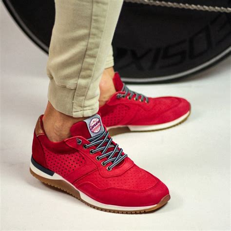 Zapatillas hombre rojas Continuara.org