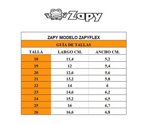Zapatillas zapy talla Continuara.org