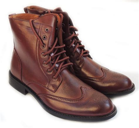 Zapato botin piel Continuara.org
