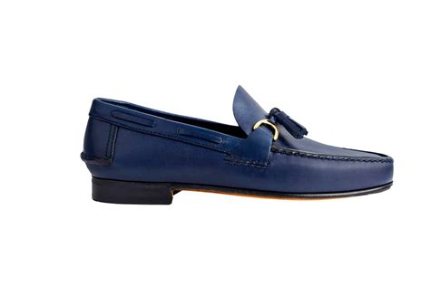 Zapato mocasin azul Continuara.org