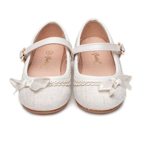 Zapatos blanco nina Continuara.org