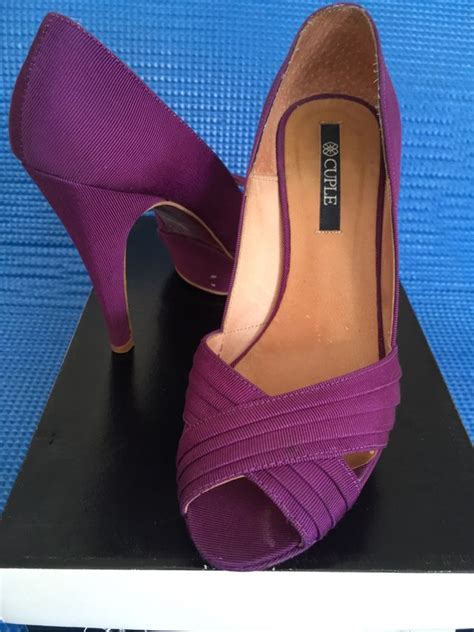 Zapatos cuple morados Continuara.org