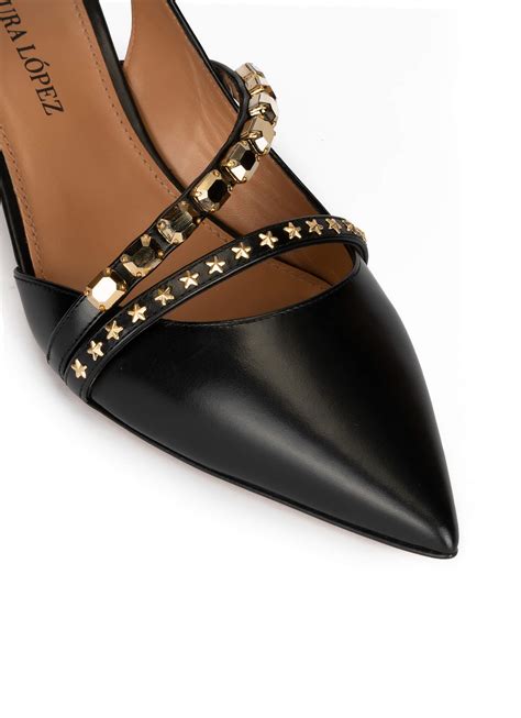 Zapatos piel negros Continuara.org