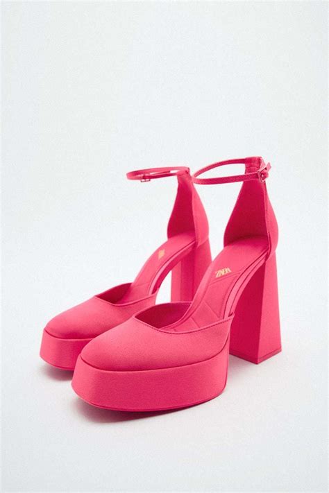 Zapatos plataforma rosa Continuara.org