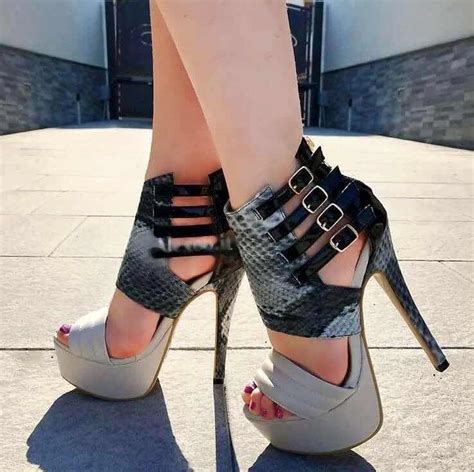 Zapatos plataforma semi Continuara.org