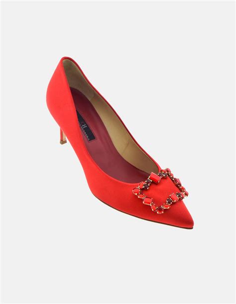 Zapatos salon rojos Continuara.org