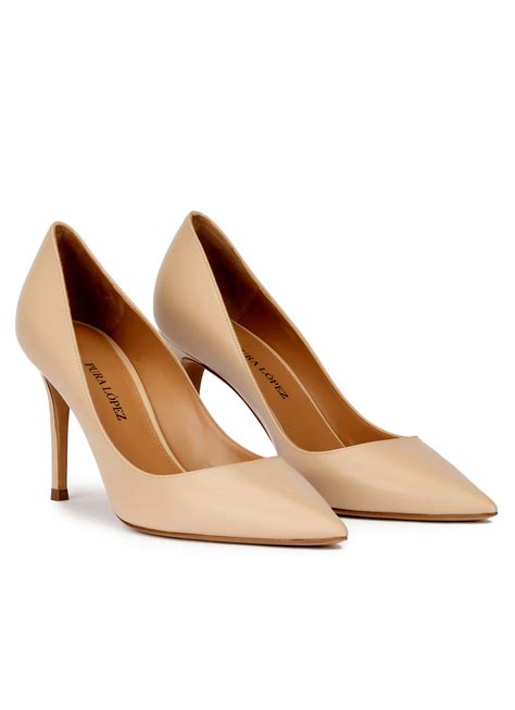 Zapatos tacon beige Continuara.org