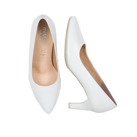 Zapatos vestir blancos Continuara.org